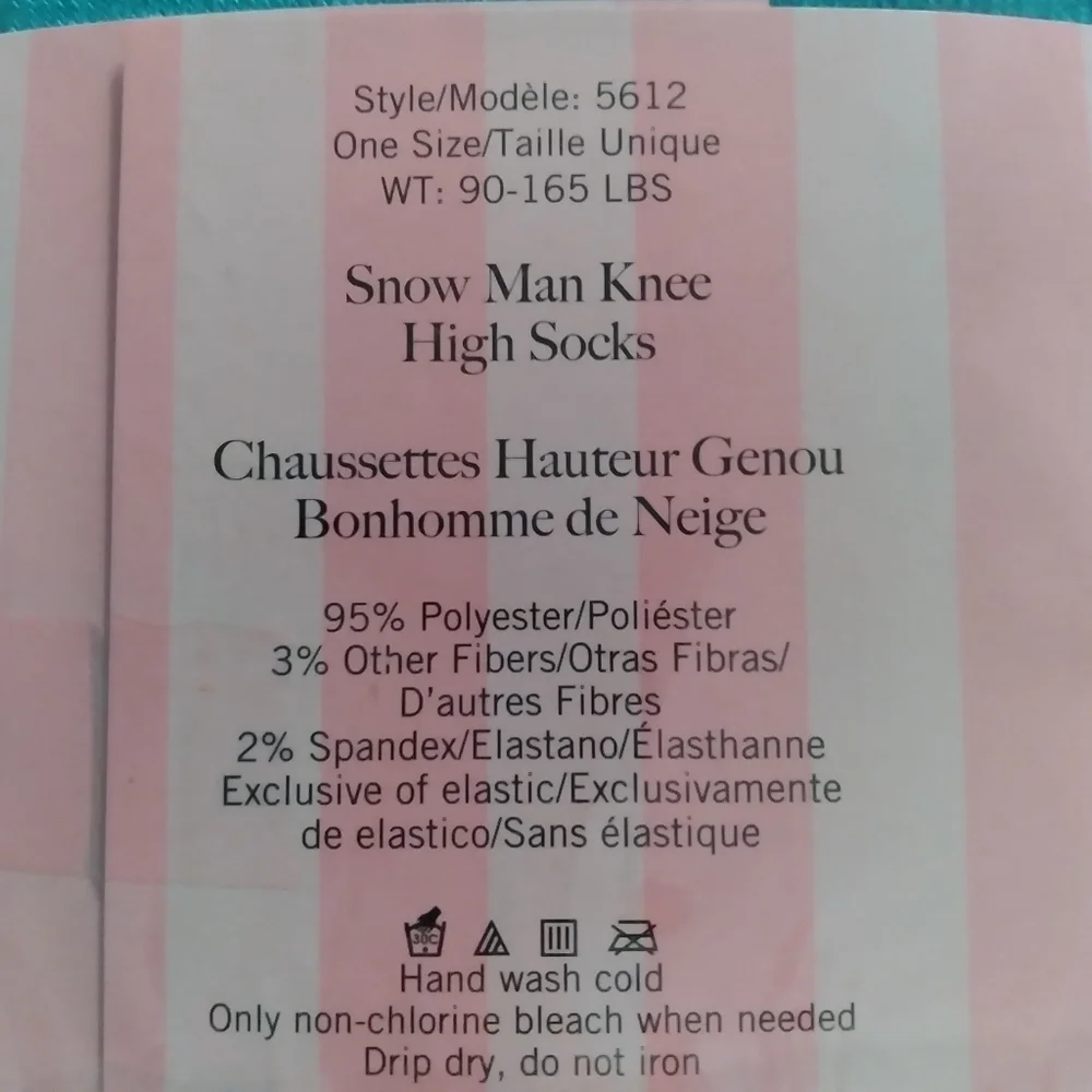 Leg Avenue Snowman Knee High Socks One Size